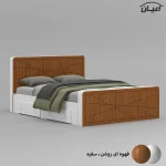 تخت خواب دونفره اعیان مدل FH709 سایز 160x200 سانتی متر - Image 2