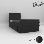 تخت خواب یکنفره اعیان مدل FH580 سایز 90x200 سانتی متر - Image 2