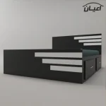 تخت خواب دونفره اعیان مدل FH357 سایز 160x200 سانتی متر - Image 2