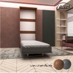 تخت خواب تاشو یکنفره اعیان مدل FH502 سایز 200x90 سانتی متر - Image 11