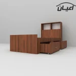 تخت خواب یکنفره اعیان مدل FH275 سایز 90x200 سانتی متر - Image 2