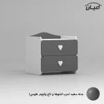 میز پاتختی اعیان مدل FH828 - Image 2