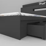 تخت خواب دونفره اعیان مدل FH619 سایز 160x200 سانتی متر - Image 10