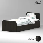 تخت خواب ملامینه یک نفره اعیان مدل FH930 سایز 80x180 سانتی متر - Image 3