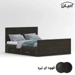 تخت خواب دونفره اعیان مدل FH402 سایز 160x200 سانتی متر - Image 2