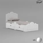 تخت خواب یک نفره اعیان مدل FH718 سایز 90x200 سانتی متر - Image 2