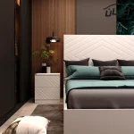 سرویس خواب دونفره اعیان مدل FH450 سایز 160x200 سانتی متر سه تکه - Image 2
