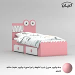 تخت خواب نوجوان اعیان مدل FH839 سایز 80x180 سانتی متر - Image 4
