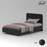 تخت خواب ملامینه یک نفره اعیان مدل FH912 سایز 120x200 سانتی متر - Image 2