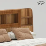 تخت خواب ملامینه دو نفره اعیان مدل FH983 سایز 160x200 سانتی متر - Image 10