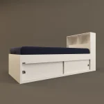 تخت خواب یک نفره مدل FH297 سایز 100x225 سانتی متر - Image 2