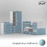 سرویس خواب کودک و نوزاد  اعیان مدل FH893 مجموعه سه عددی - Image 2
