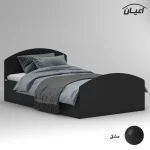 تخت خواب ملامینه یک نفره اعیان مدل FH972 سایز 120x200 سانتی متر - Image 2