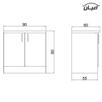 کابینت آشپزخانه اعیان مدل FH CL15 - Image 6