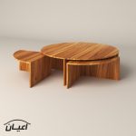 میز پذیرایی اعیان مدل FH327 مجموعه 5 عددی - Image 5