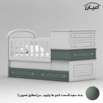تختخواب کودک اعیان مدل FH906 سایز 180 × 80 - Image 3