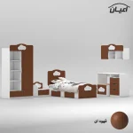 سرویس خواب اعیان مدل FH766 سایز 80×180 سانتی متر مجموعه 6 عددی - Image 17
