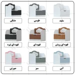 میز پاتختی کودک و نوجوان اعیان مدل FH761 - Image 14