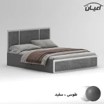 تخت خواب ملامینه دو نفره اعیان مدل FH958 سایز 160x200 سانتی متر - Image 5
