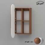 کتابخانه دیواری دو طبقه اعیان مدل FH829 - Image 9