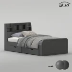 تخت خواب ملامینه یک نفره اعیان مدل FH982 سایز 120x200 سانتی متر - Image 3