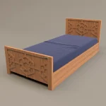 تخت خواب یکنفره مدل FH301 سایز 206x96 سانتی متر - Image 10