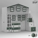 تخت خواب ام دی اف یک نفره اعیان مدل FH926 سایز 90x200 سانتی متر - Image 15