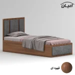 تخت خواب ملامینه یک نفره اعیان مدل FH960 سایز 90x200 سانتی متر - Image 2