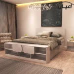 تخت خواب دونفره اعیان مدل FH417 سایز 160x200 سانتی متر - Image 5