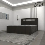 تخت خواب دونفره اعیان مدل FH523 سایز 160x200 سانتی متر - Image 8