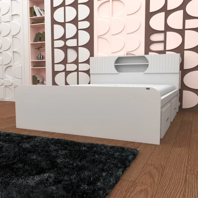 تخت خواب دونفره اعیان مدل FH515 سایز 160x200 سانتی متر