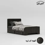 تخت خواب یک نفره اعیان مدل FH793 سایز 120x200 سانتی متر - Image 5