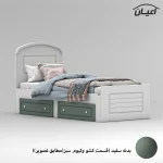 تخت خواب نوجوان اعیان مدل FH909 سایز 80x180 سانتی متر - Image 5