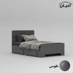 تخت خواب یک نفره اعیان مدل FH793 سایز 120x200 سانتی متر - Image 6