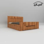 تخت خواب دونفره اعیان مدل FH467 سایز 160x200 سانتی متر - Image 4