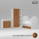 سرویس خواب کودک و نوزاد اعیان مدل FH873 مجموعه سه عددی - Image 7