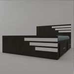 تخت خواب دونفره اعیان مدل FH357 سایز 160x200 سانتی متر - Image 7