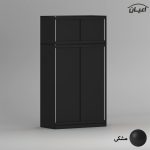 کمد لباس چندمنظوره اعیان مدل FH963 طول 120 سانتی متر مجموعه دو عددی - Image 6