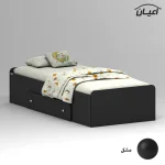 تخت خواب ملامینه یک نفره اعیان مدل FH966 سایز 80x180 سانتی متر - Image 4