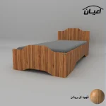 تخت خواب یکنفره اعیان مدل FH597 سایز 90x200 سانتی متر - Image 6