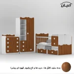سرویس خواب کودک و نوزاد  اعیان مدل FH893 مجموعه سه عددی - Image 7