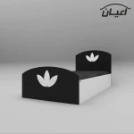 تخت خواب یک نفره اعیان مدل FH458 طرح اسپرت سایز 90x200 سانتی متر - Image 2