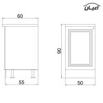 کابینت آشپزخانه اعیان مدل FH CG22  | گارانتی اصالت و سلامت فیزیکی کالا - Image 4