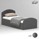 تخت خواب ملامینه یک نفره اعیان مدل FH971 سایز 90x200 سانتی متر - Image 2
