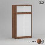 کمد لباس چندمنظوره اعیان مدل FH963 طول 120 سانتی متر مجموعه دو عددی - Image 10