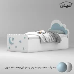تخت خواب ملامینه نوجوان اعیان مدل FH935 سایز 80x180 سانتی متر - Image 2