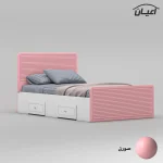 تخت خواب یک نفره اعیان مدل FH813 سایز 120x200 سانتی متر - Image 2