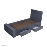 تخت خواب یکنفره اعیان مدل FH295 سایز 90x200 سانتی متر - Image 9