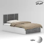 تخت خواب ملامینه یک نفره اعیان مدل FH959 سایز 120x200 سانتی متر - Image 4