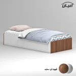 تخت خواب ملامینه یک نفره اعیان مدل FH941 سایز 90x200 سانتی متر - Image 4
